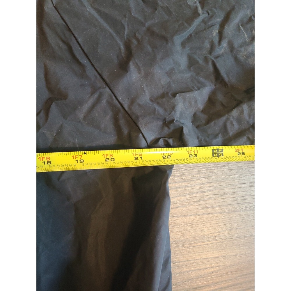Harley Davidson PVC Rain Jacket Mens Size Small S Black Suit Windbreaker - Picture 7 of 11